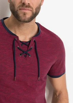 T-shirt en coton avec laçage