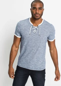 T-shirt en coton avec laçage