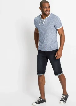 T-shirt en coton avec laçage