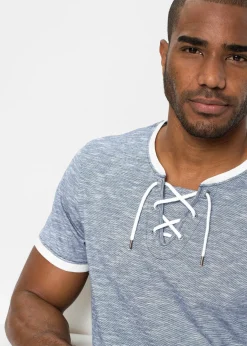 T-shirt en coton avec laçage