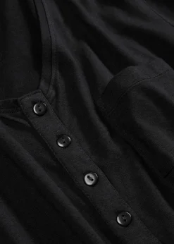 T-shirt en coton et viscose