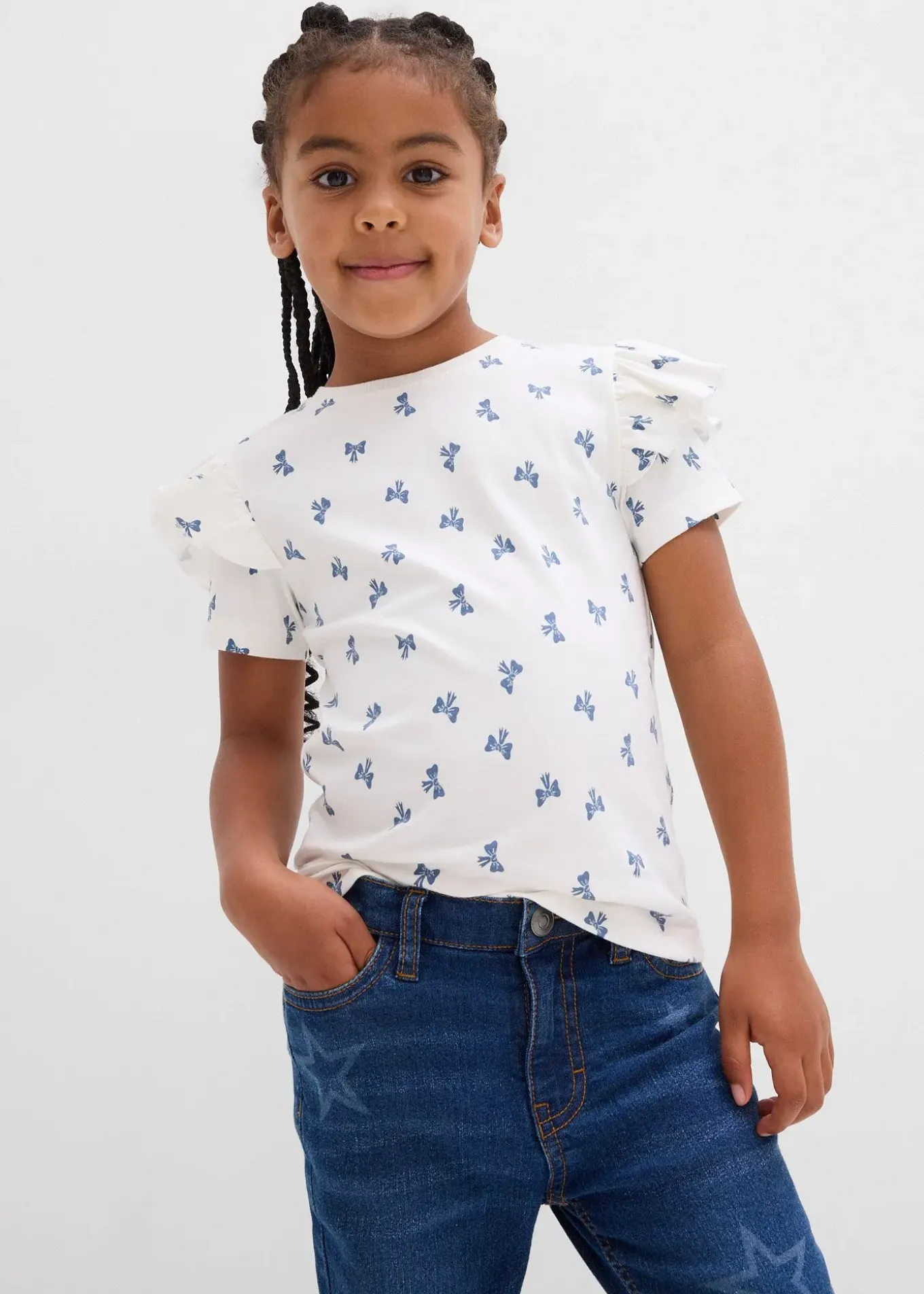 T-shirt en coton extensible