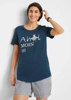 T-shirt en coton extensible