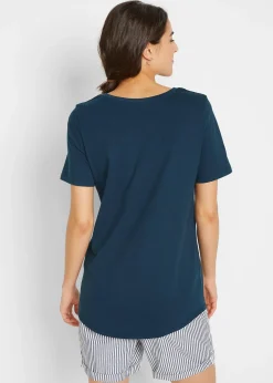 T-shirt en coton extensible