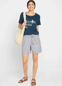 T-shirt en coton extensible