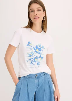 T-shirt en coton extensible