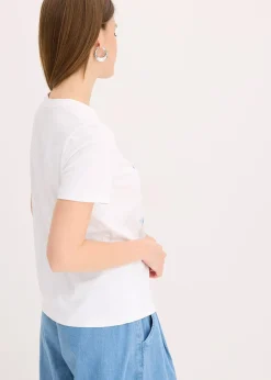 T-shirt en coton extensible