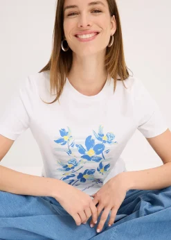 T-shirt en coton extensible