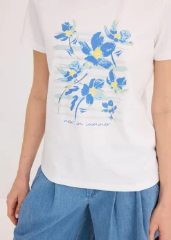 T-shirt en coton extensible