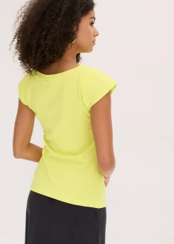 T-shirt en coton extensible