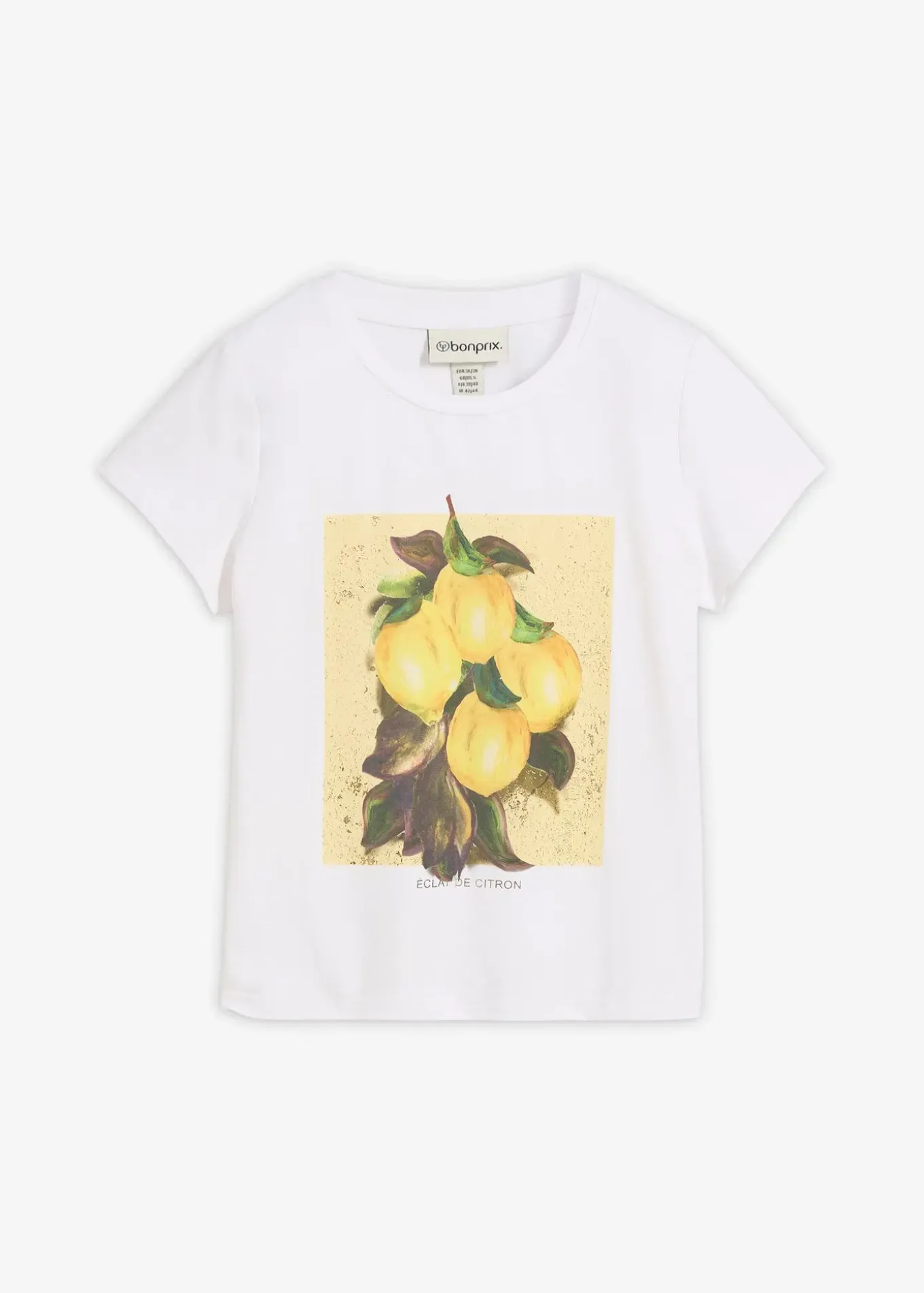 T-shirt en coton extensible