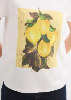 T-shirt en coton extensible