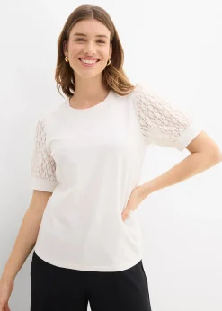 T-shirt en coton extensible