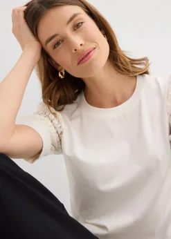 T-shirt en coton extensible