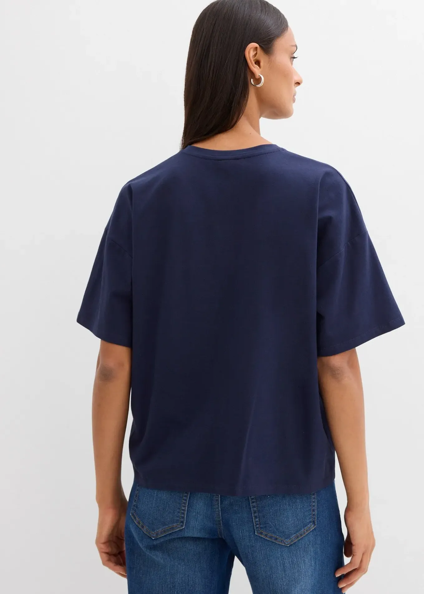 T-shirt en coton extensible