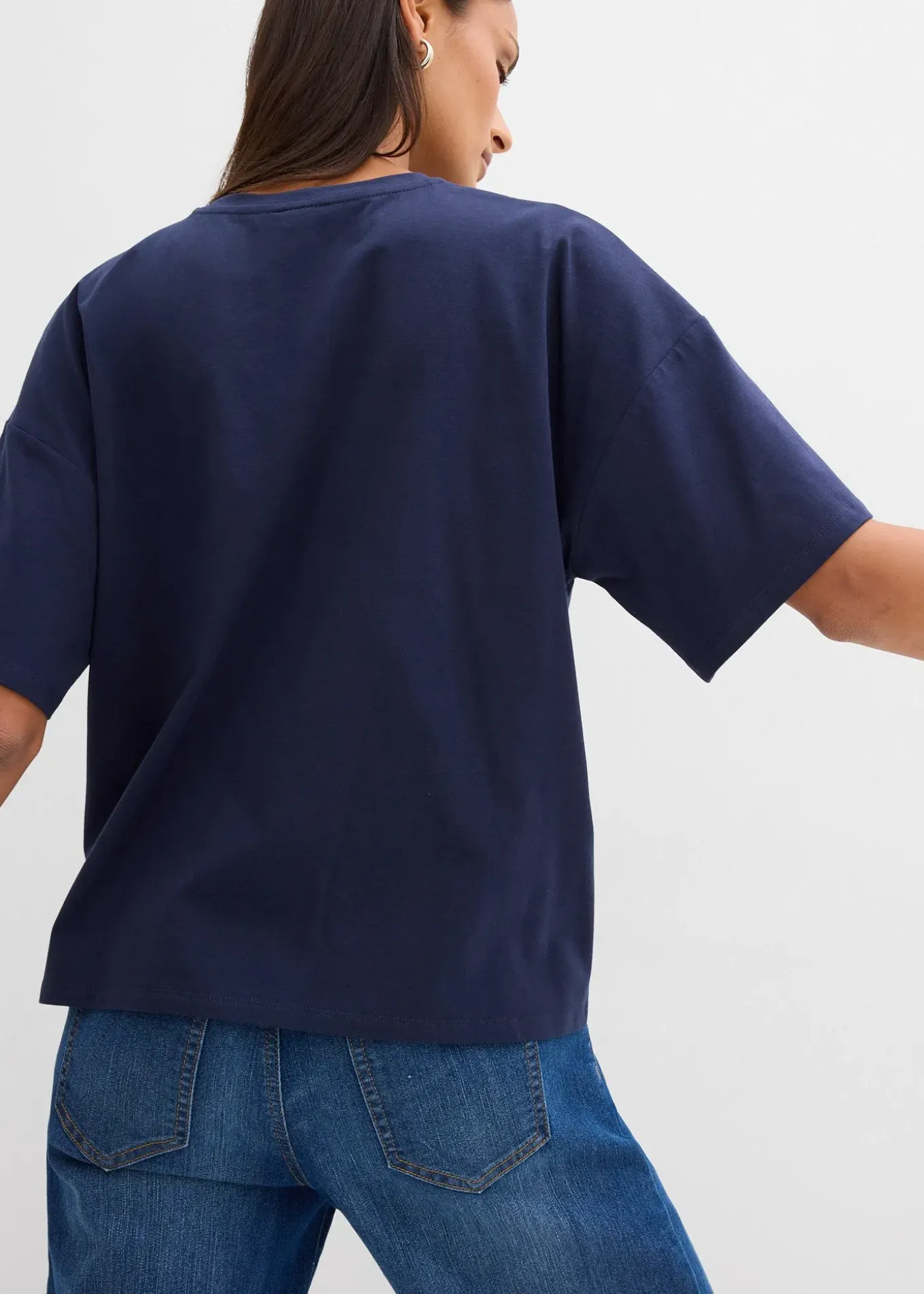 T-shirt en coton extensible