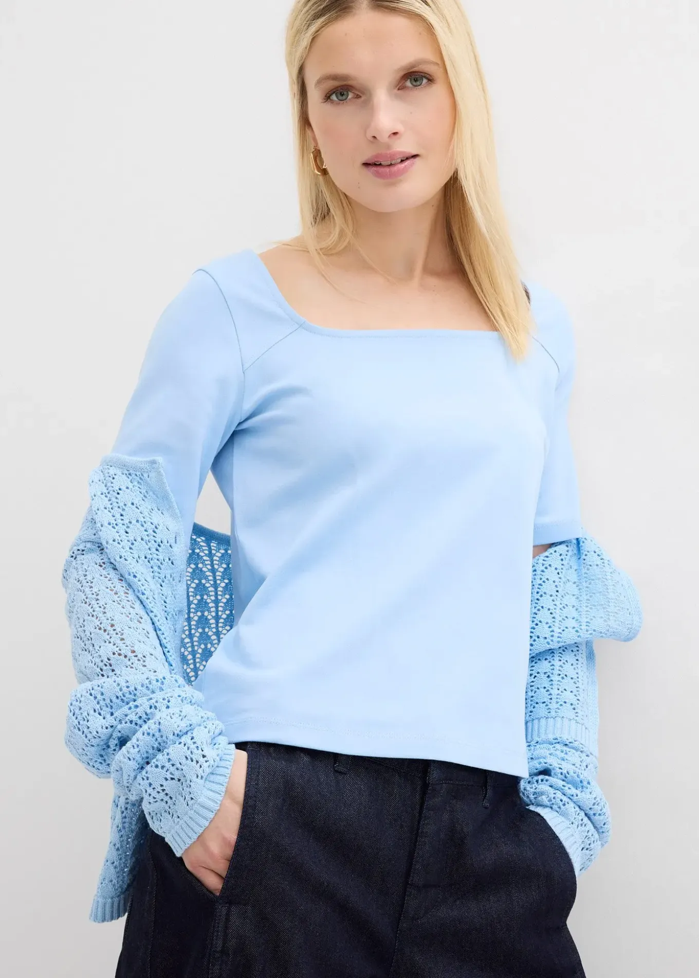 T-shirt en coton épais