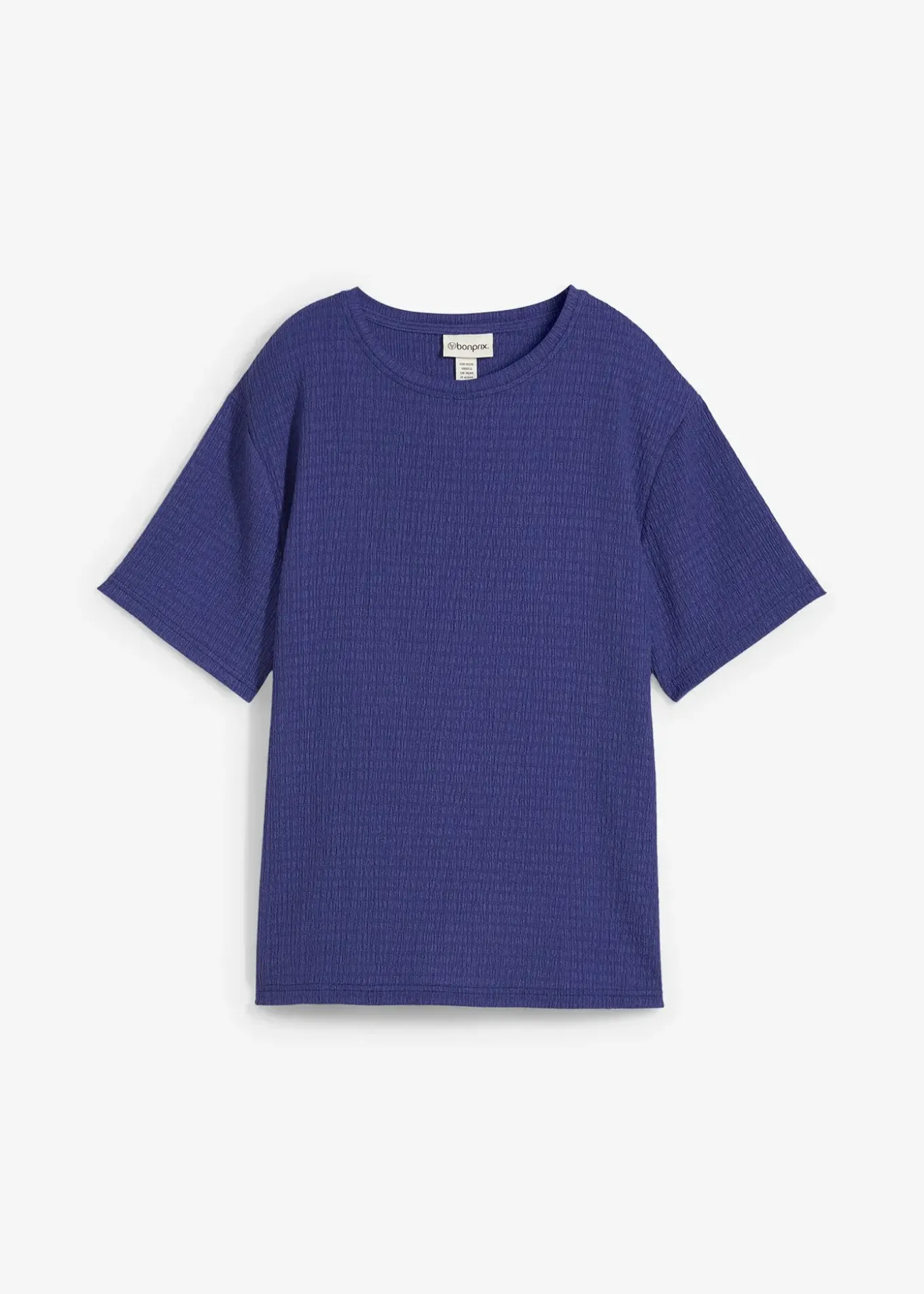 T-shirt en crêpe gaufré