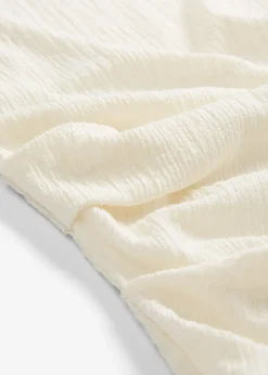 T-shirt en crêpe texturé