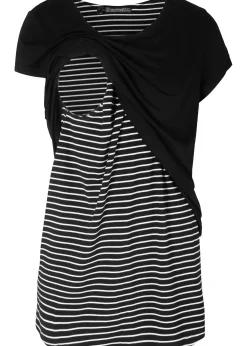 T-shirt 2en1 de grossesse et d'allaitement