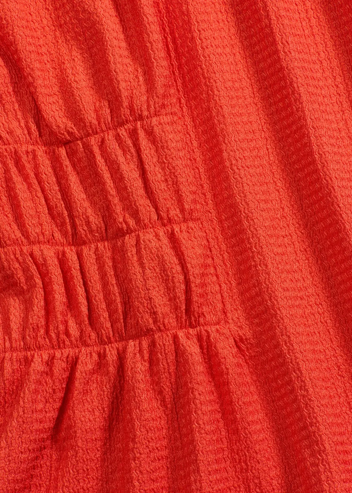 T-shirt en jersey crêpe avec smocks