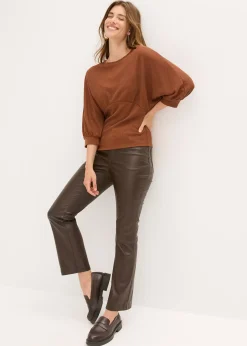 T-shirt en maille bouclette