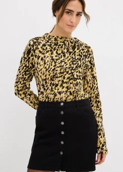 T-shirt en maille près du corps