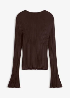 T-shirt en maille semi-transparent