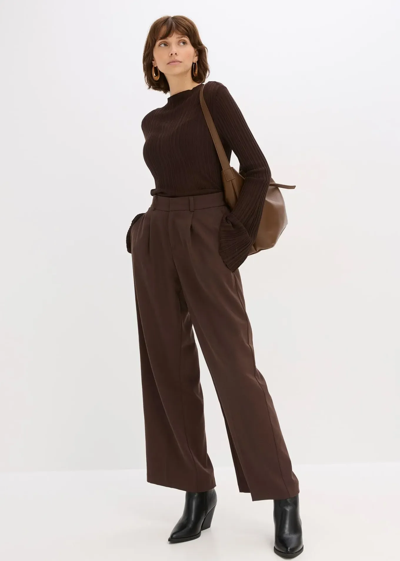 T-shirt en maille semi-transparent