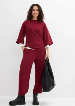 T-shirt en matière néoprène avec empiècement élastique