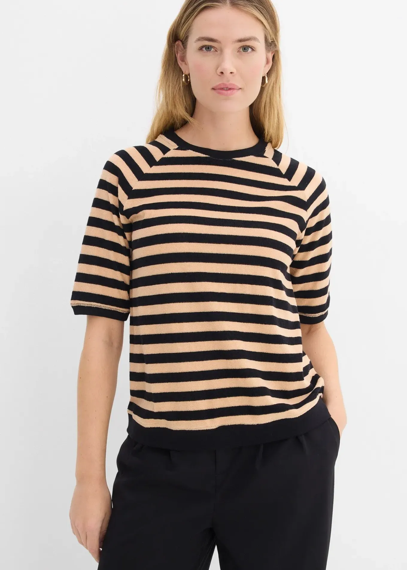 T-shirt en tissu éponge doux