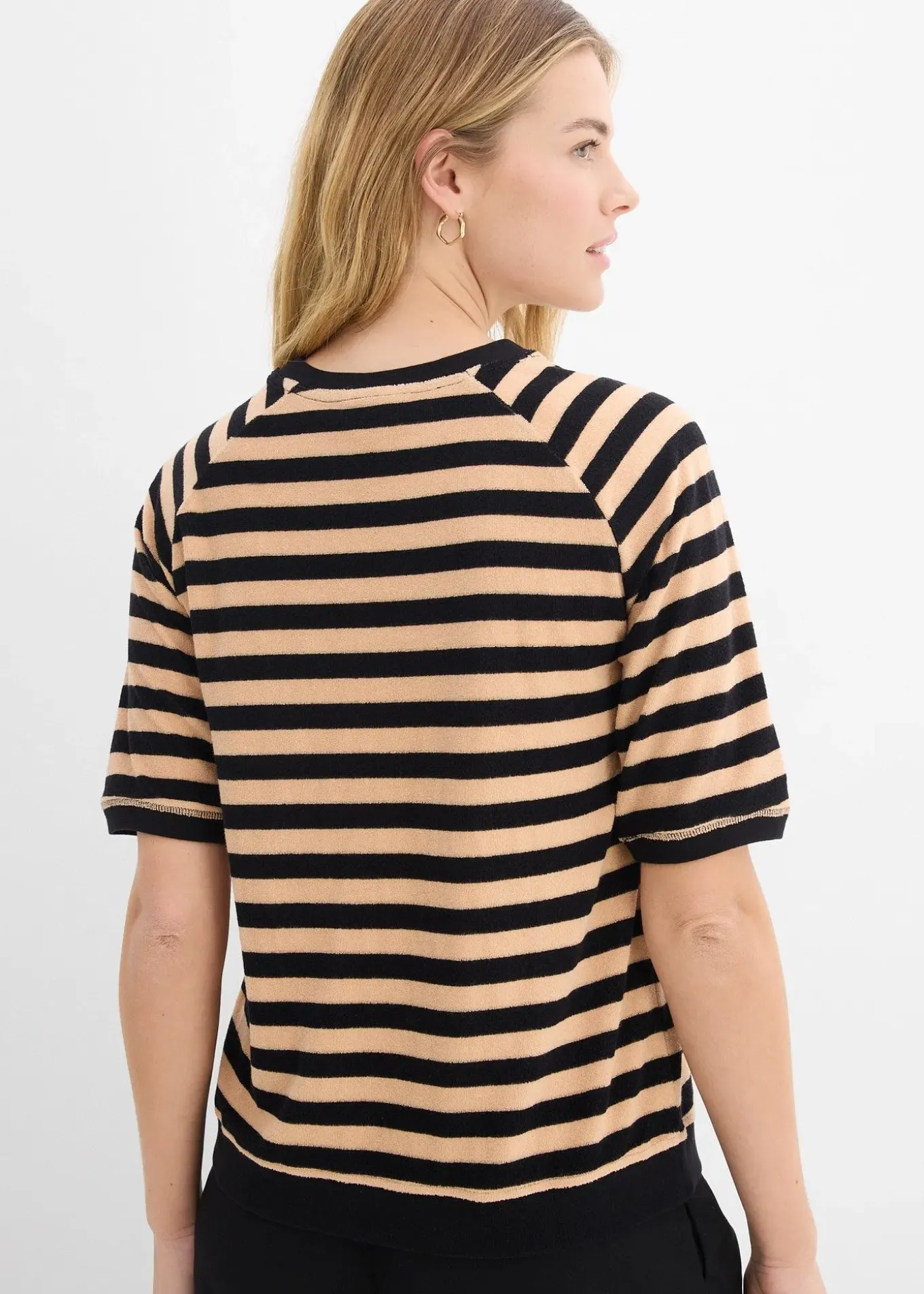 T-shirt en tissu éponge doux