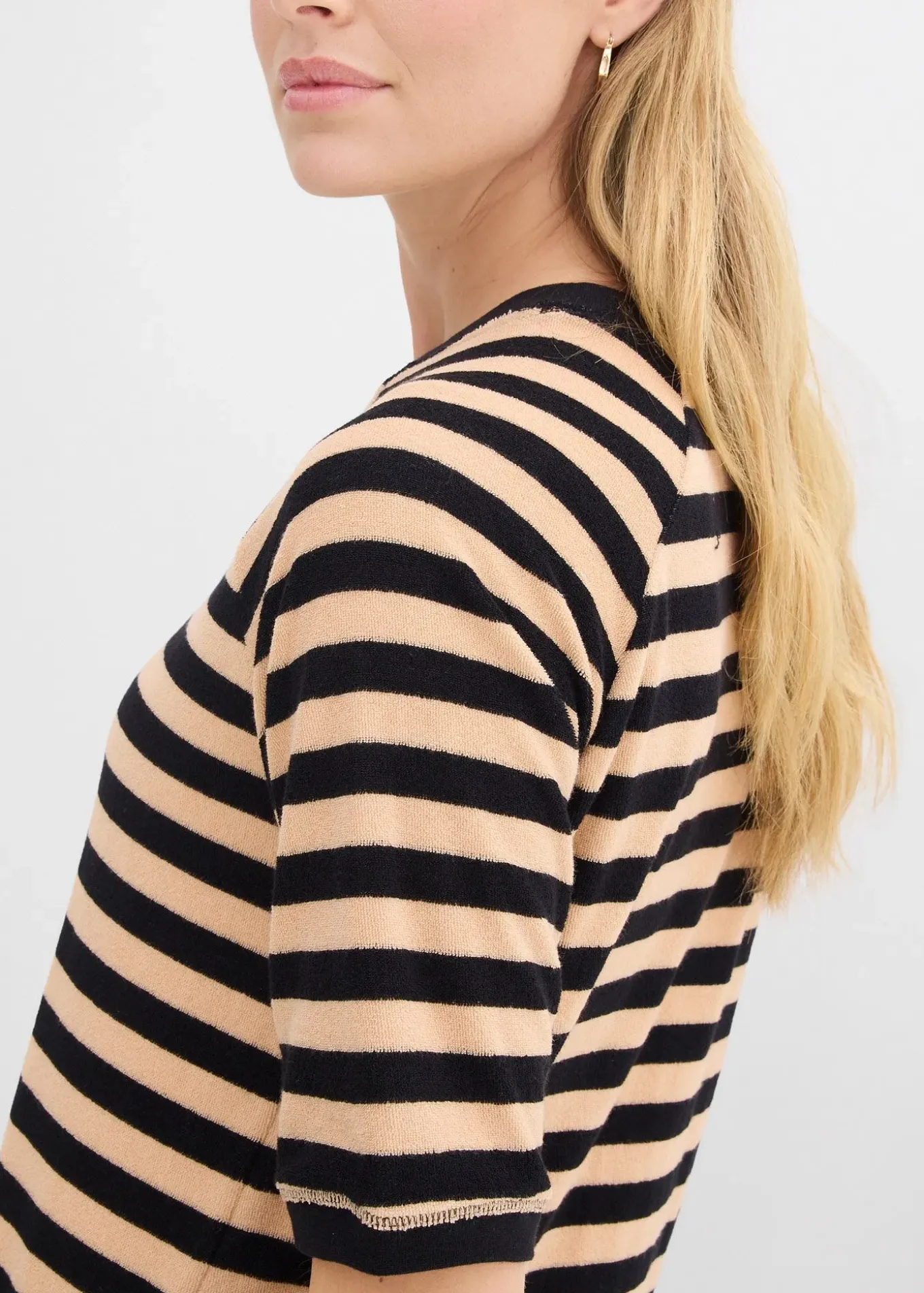 T-shirt en tissu éponge doux