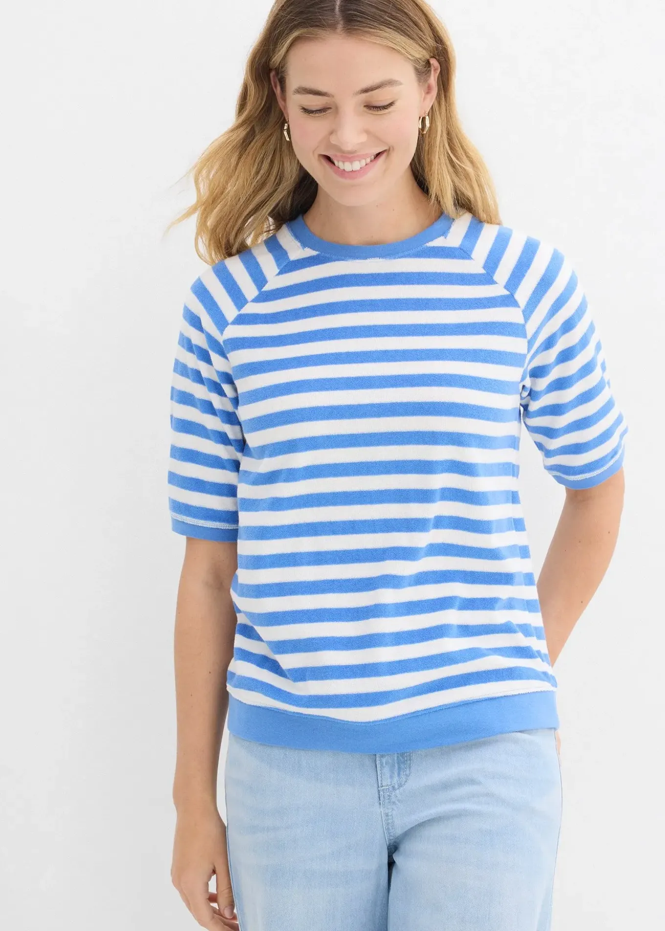 T-shirt en tissu éponge doux