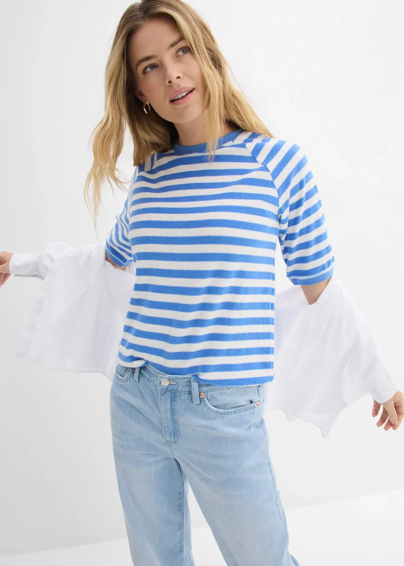 T-shirt en tissu éponge doux