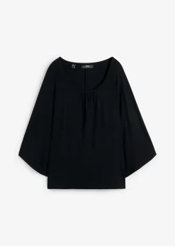 T-shirt en viscose à manches chauve-souris