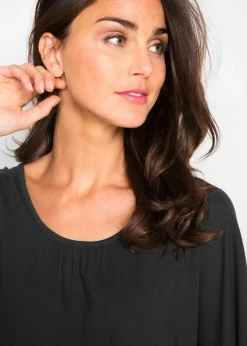 T-shirt en viscose à manches chauve-souris