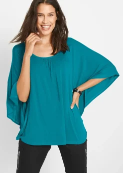 T-shirt en viscose à manches chauve-souris