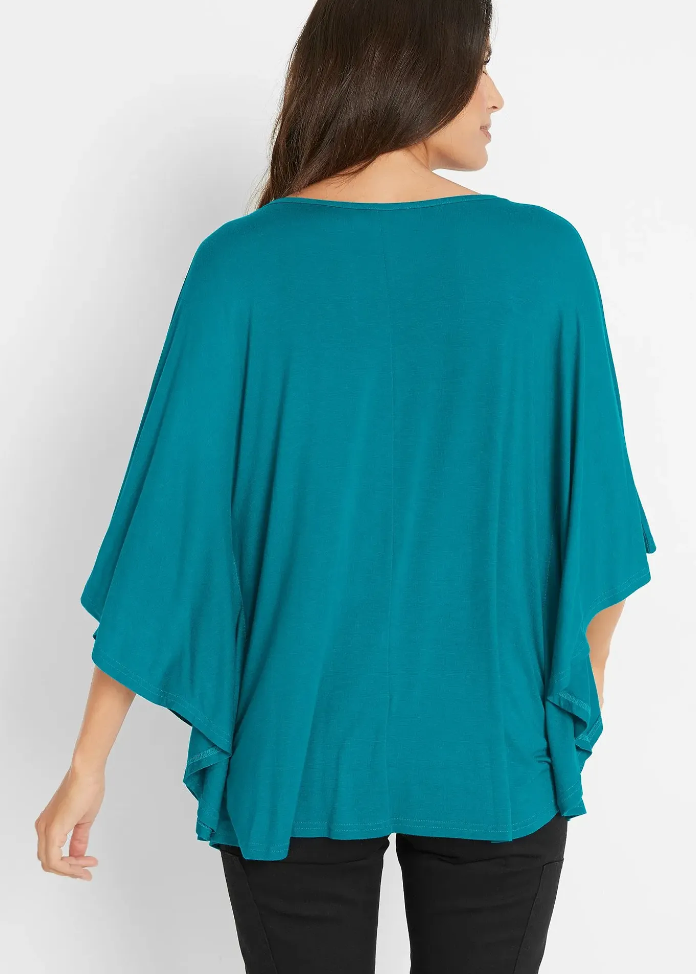 T-shirt en viscose à manches chauve-souris