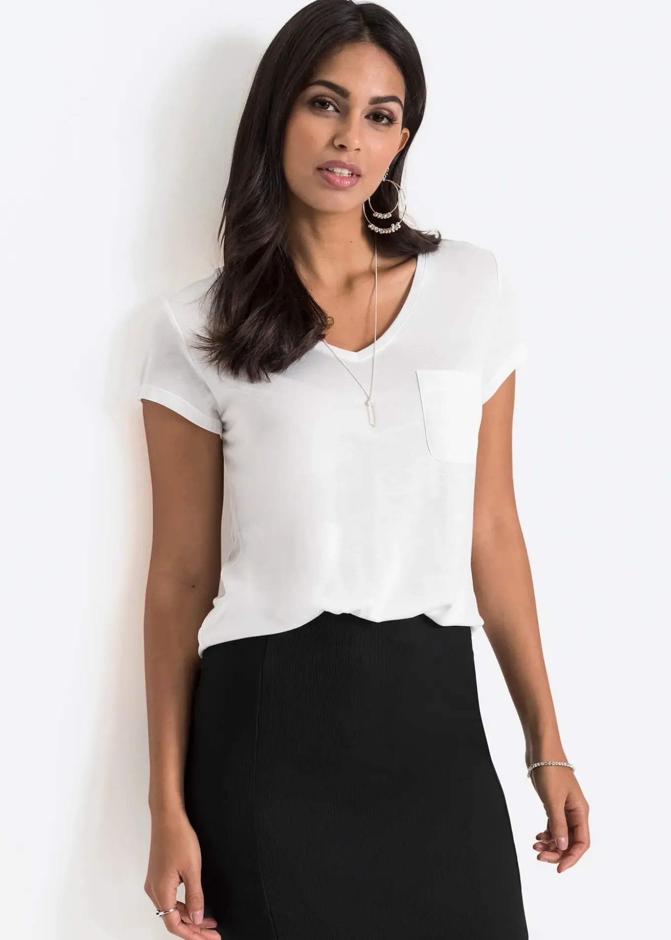 T-shirt en viscose douce