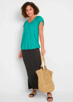 T-shirt en viscose extensible