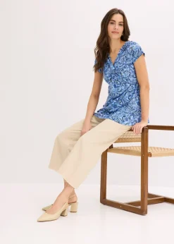 T-shirt en viscose extensible