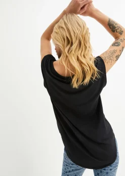 T-shirt en viscose extensible