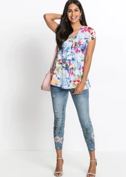 T-shirt en viscose extensible