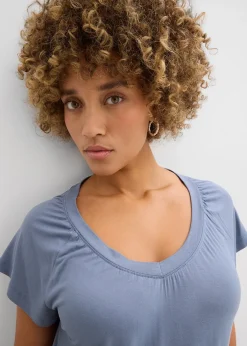 T-shirt en viscose extensible