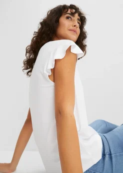 T-shirt en viscose extensible