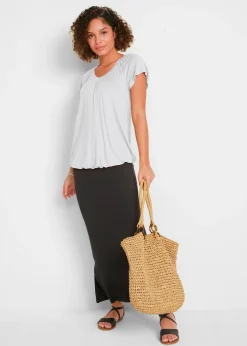 T-shirt en viscose extensible