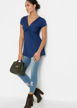 T-shirt en viscose extensible