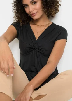 T-shirt en viscose extensible