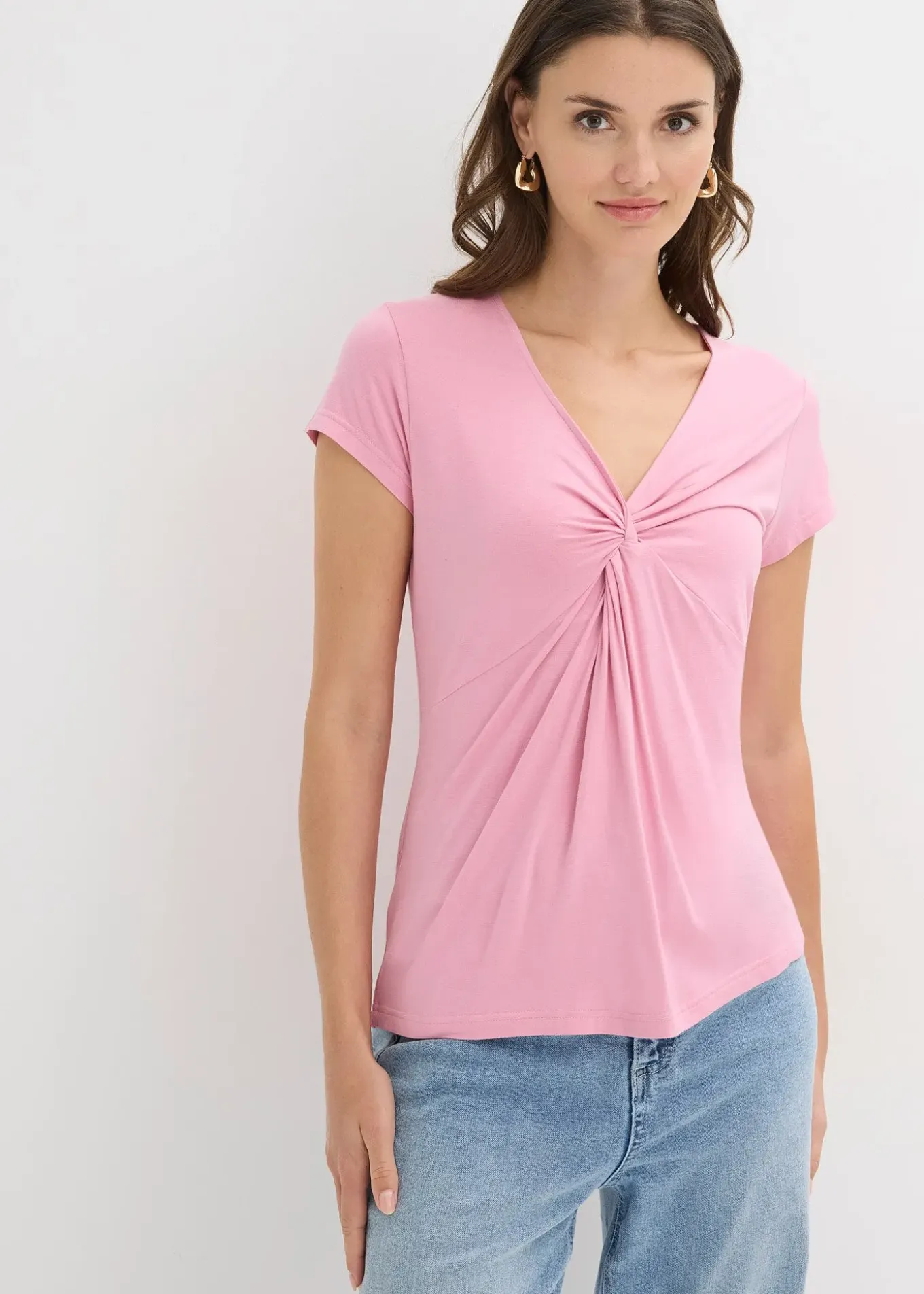T-shirt en viscose extensible
